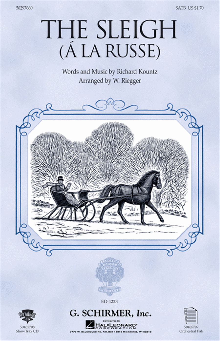 The Sleigh (À La Russe) The Sleigh (À La Russe) 4-Part scores gallery preview page 1