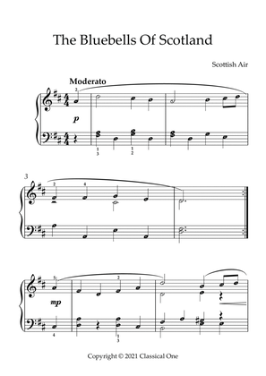 Scottish Air - The Bluebells of Scotland(With Note name)