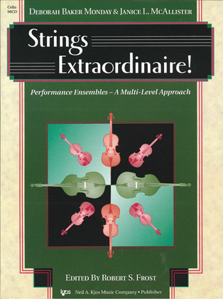 Book cover for Strings Extraordinaire - Cello