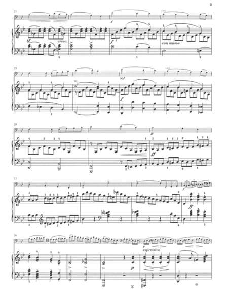 Sonata for Piano and Violoncello B Flat Major Op. 45