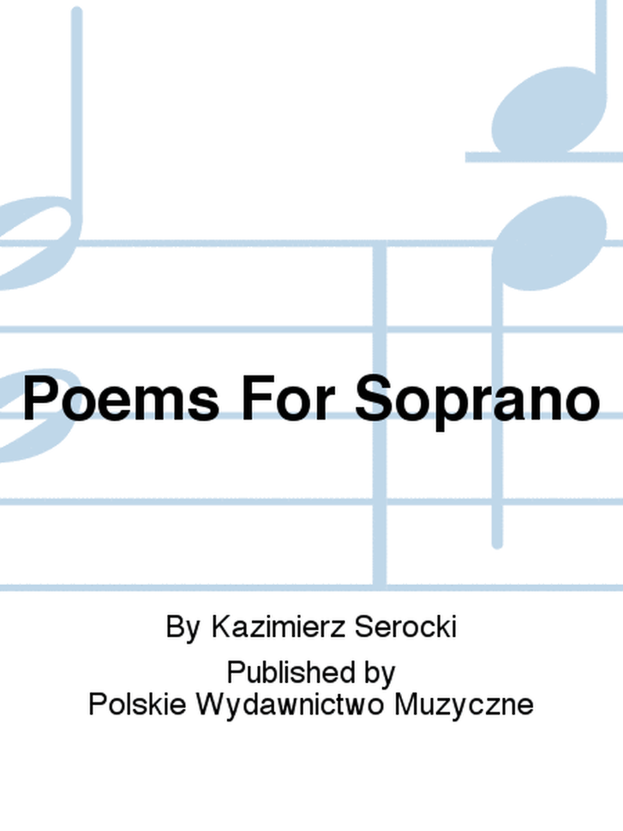 Poems For Soprano