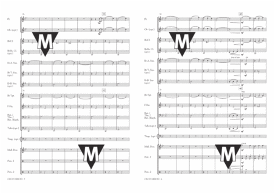 Circus Heroes Circus Heroes Concert Band scores gallery preview page 4