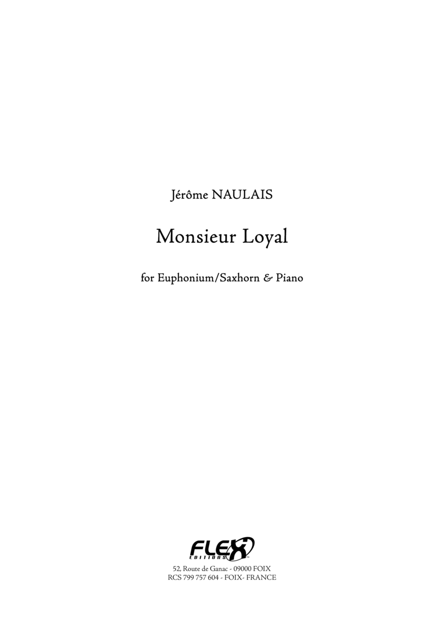 Monsieur Loyal Euphonium scores gallery preview page 1