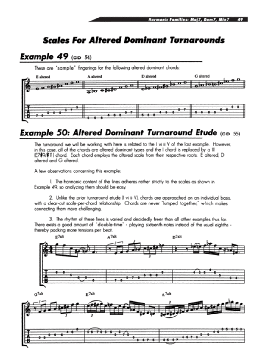 Joe Pass -- On Guitar Electric Guitar scores gallery preview page 50