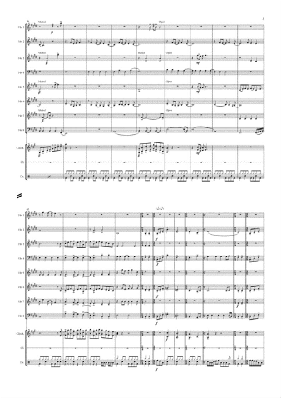 Here Comes The Sun Here Comes The Sun Large Ensemble scores gallery preview page 3