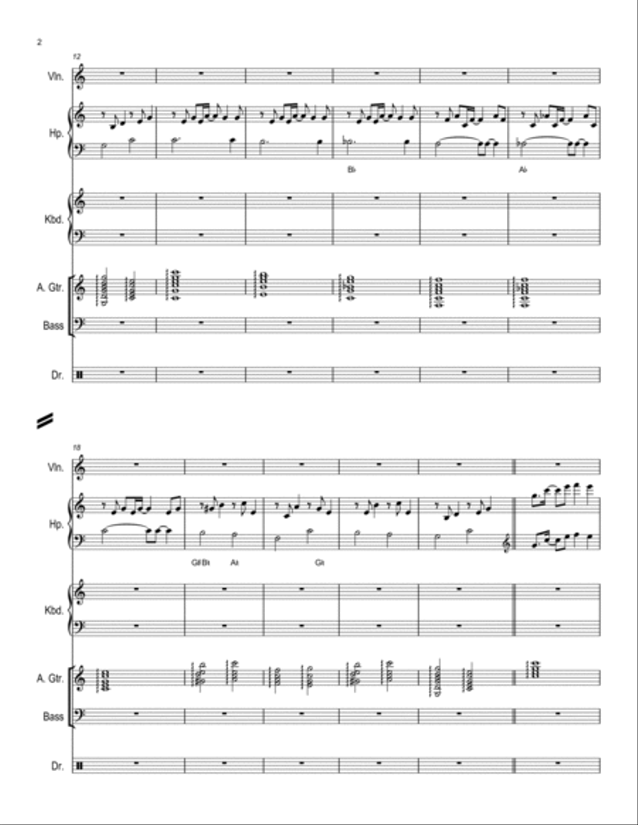 Dos Oruguitas Small Ensemble scores gallery preview page 2
