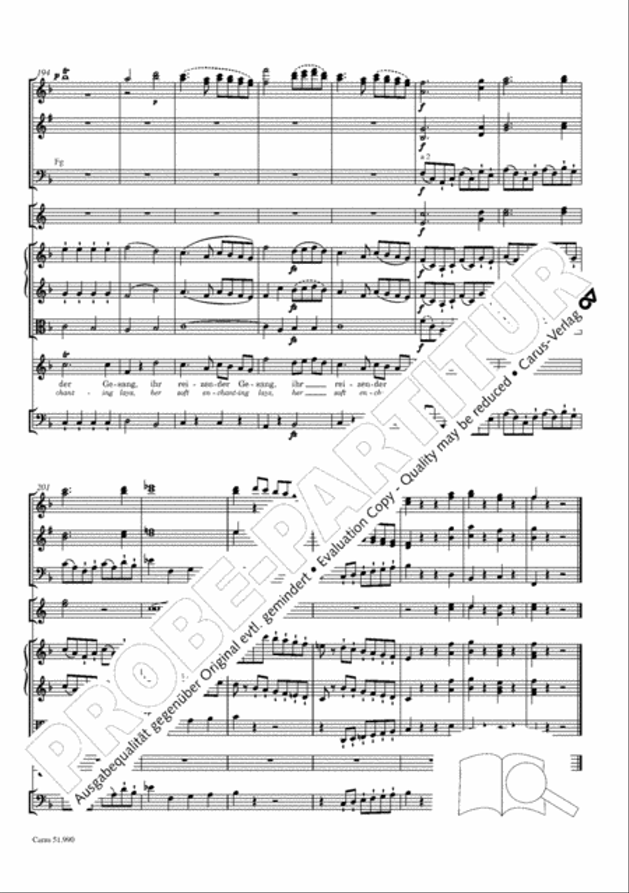 The Creation (Die Schopfung) 4-Part scores gallery preview page 157
