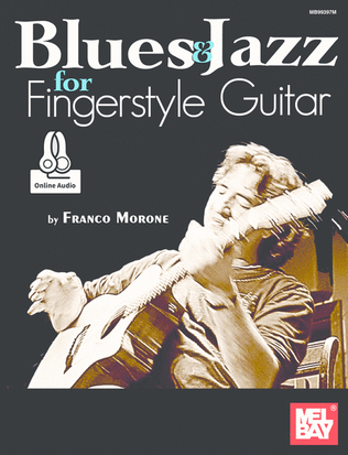 Book cover for Blues & Jazz for Fingerstyle Guitar