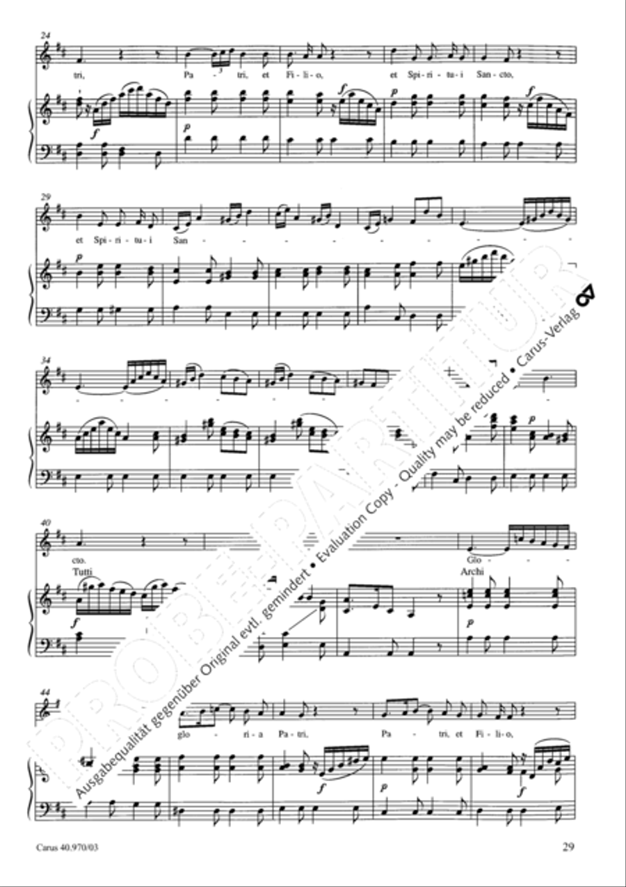 Laudate pueri SSA scores gallery preview page 30