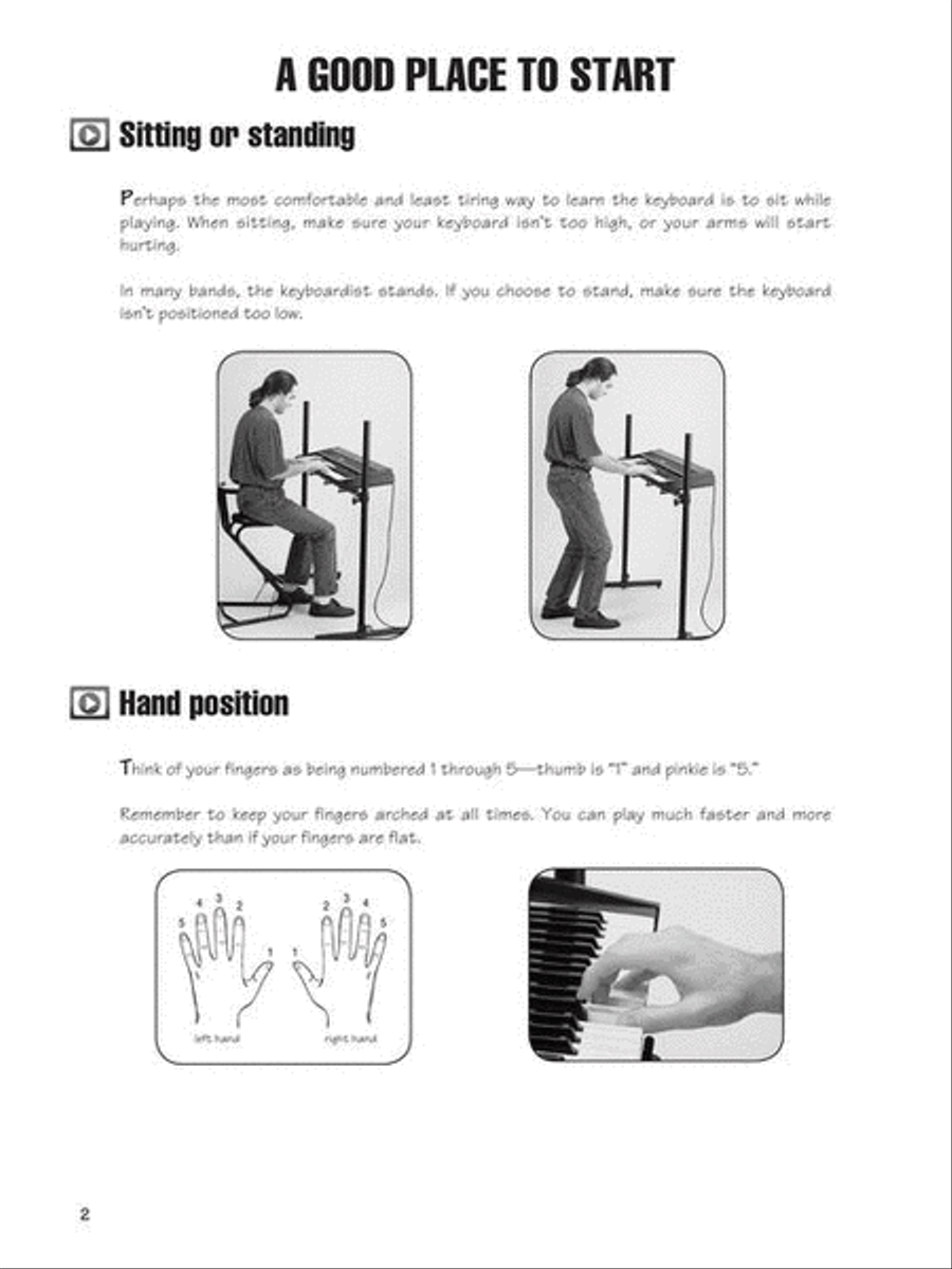 FastTrack Keyboard Method Starter Pack Piano Method scores gallery preview page 3