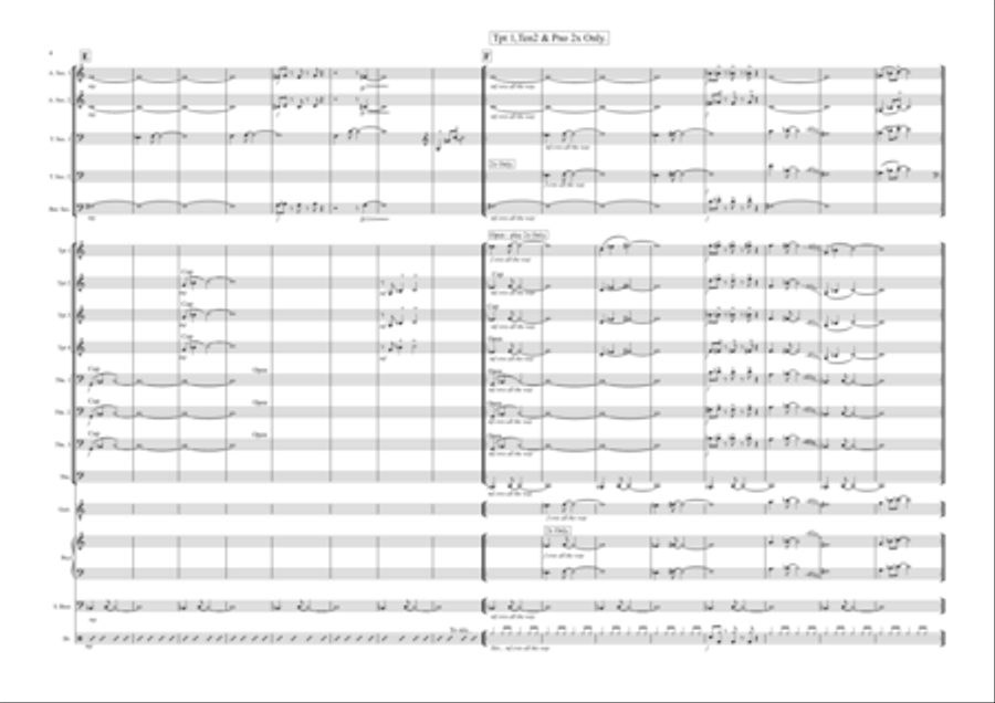 As If Only Jazz Ensemble scores gallery preview page 4