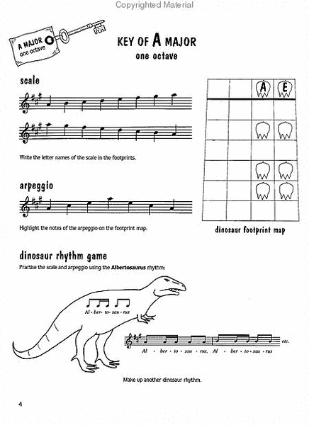 Scaley Monsters for Violin