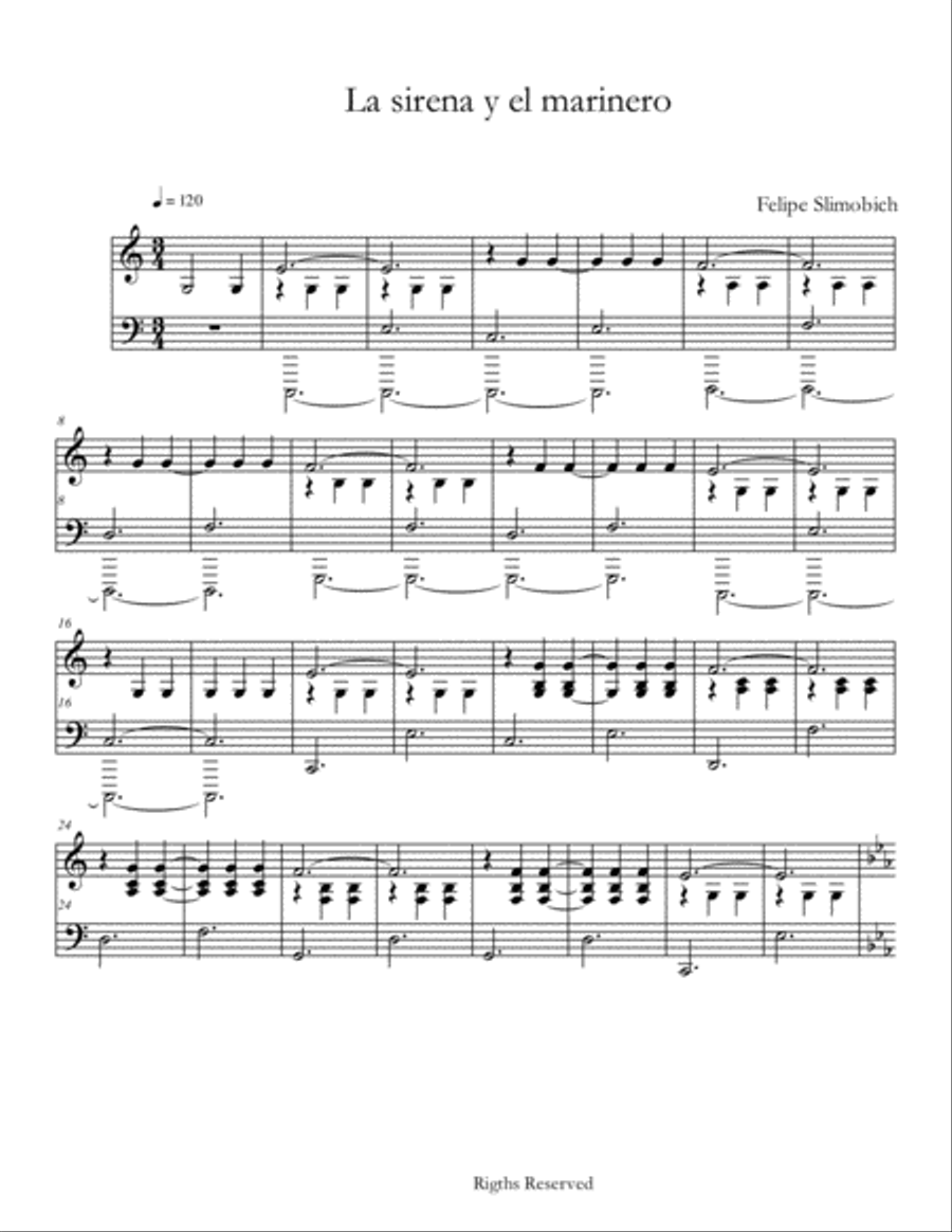 Compositions (Book I) Compositions (Book I) Piano Solo scores gallery preview page 6