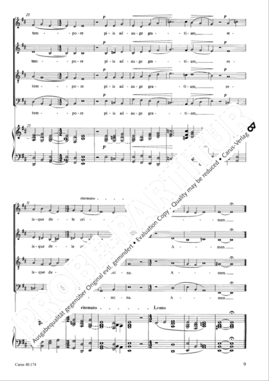 Drei Kirchenhymnen Drei Kirchenhymnen Score scores gallery preview page 10