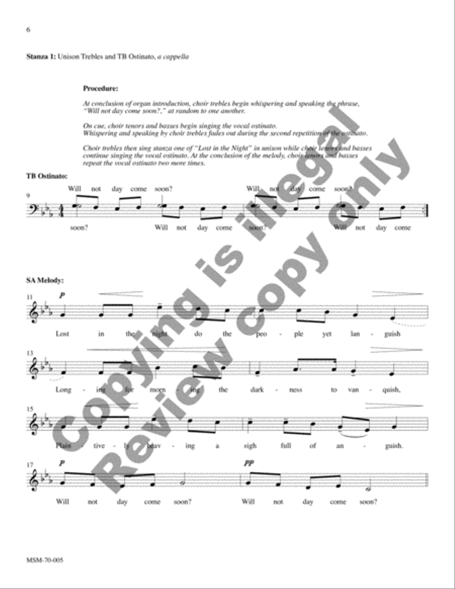Savior of the Nations, Come (Full Score) Choir scores gallery preview page 7