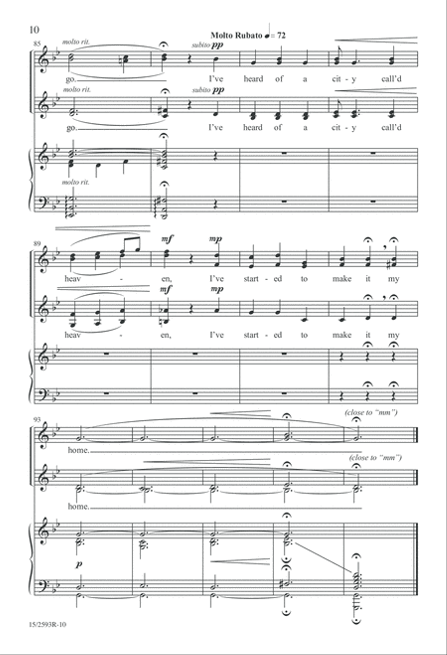 A City Called Heaven SSAA scores gallery preview page 11