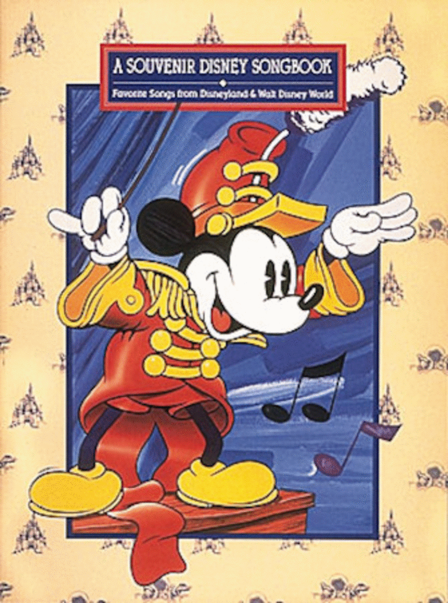 A Souvenir Disney Songbook Piano, Vocal, Guitar scores gallery preview page 1