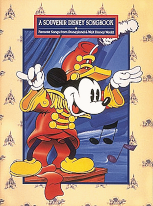 Book cover for A Souvenir Disney Songbook