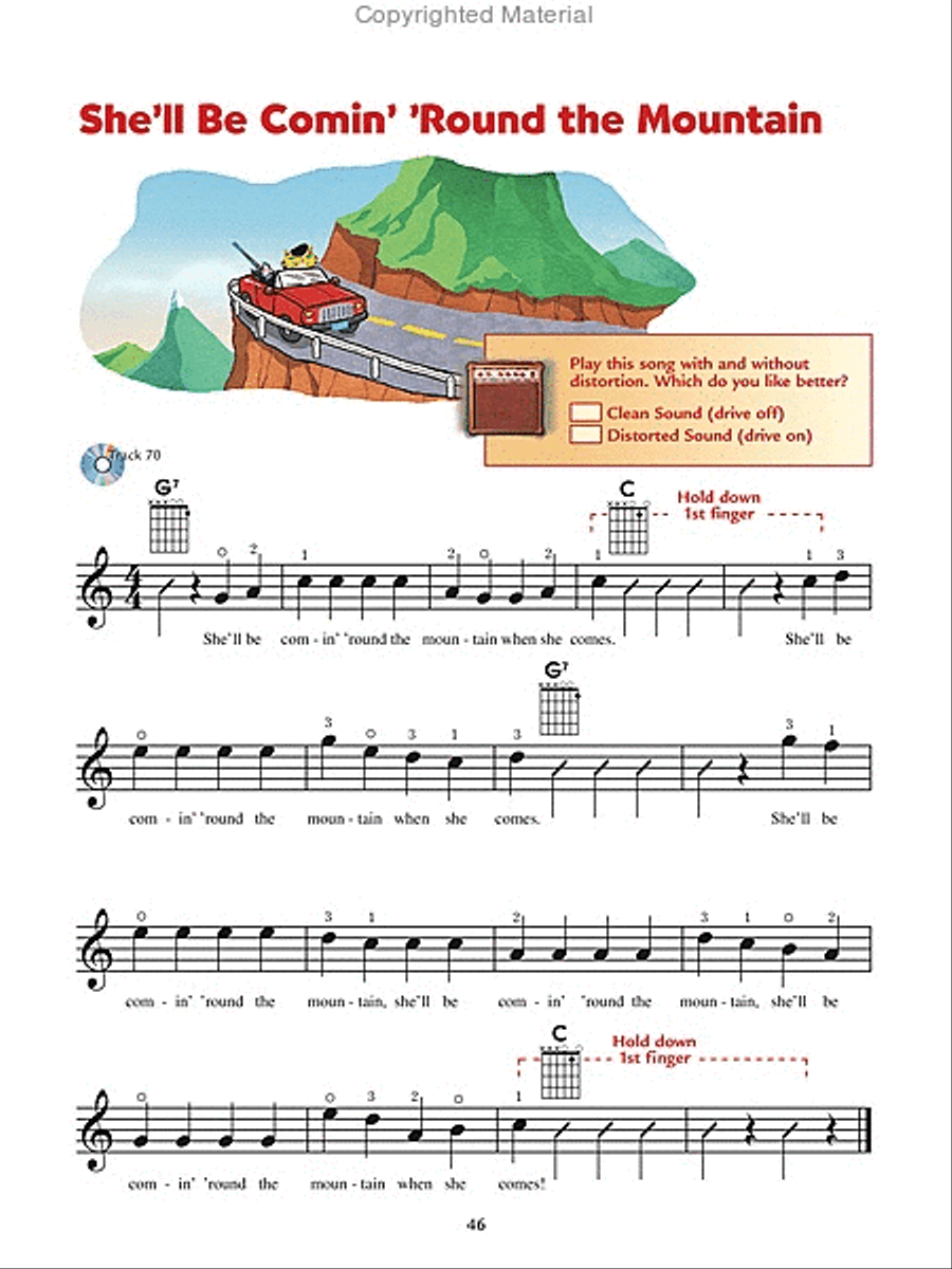 Alfred's Kid's Electric Guitar Course 1 Electric Guitar scores gallery preview page 4