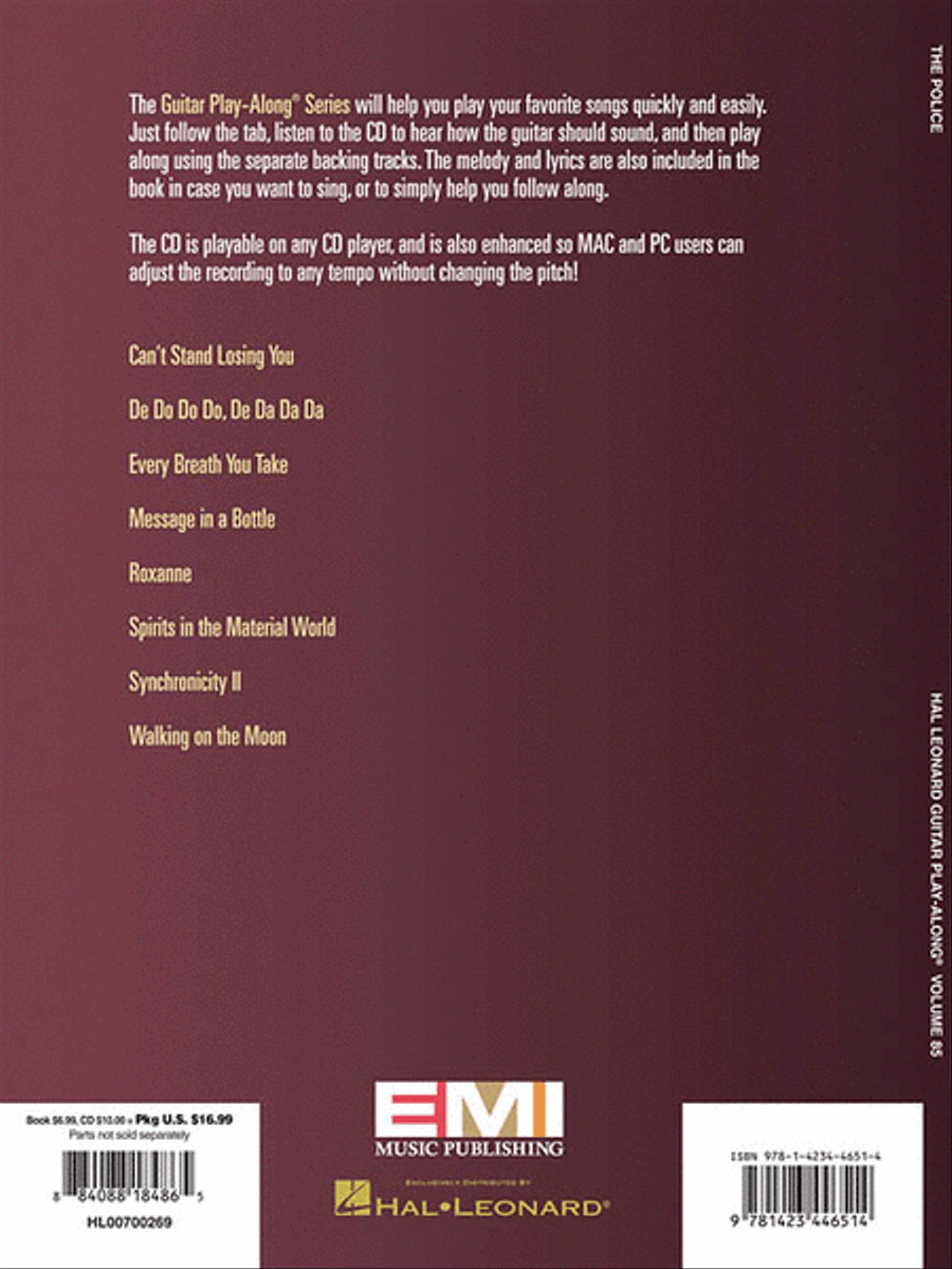 The Police The Police Electric Guitar scores gallery preview page 2