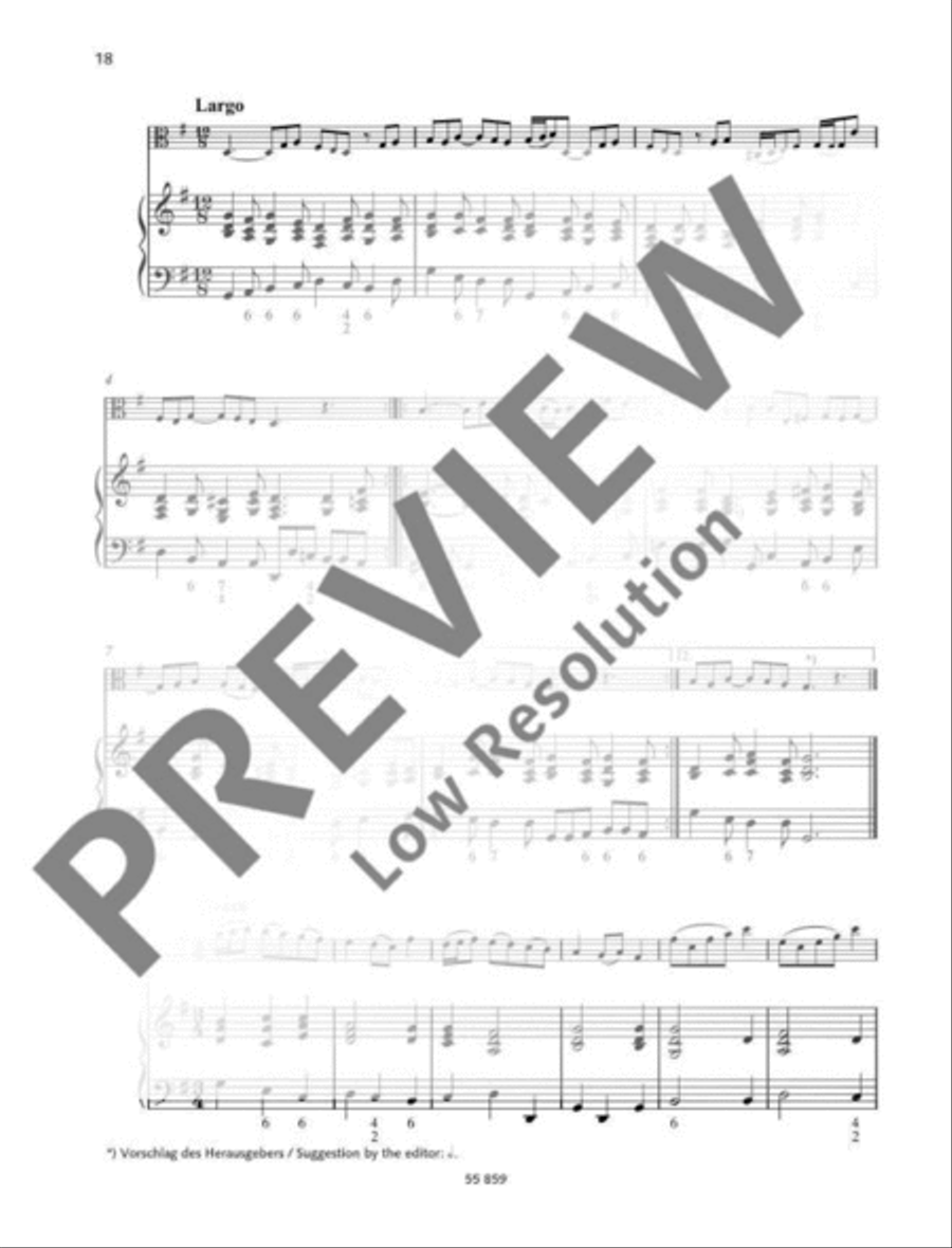 Sonatina Viola scores gallery preview page 5