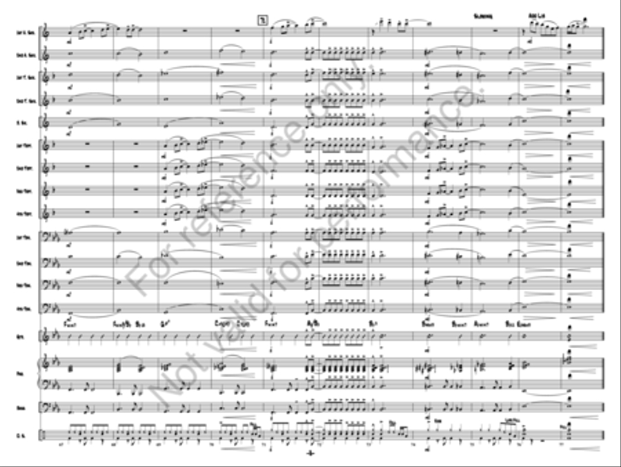 Autumn Afternoon Jazz Ensemble scores gallery preview page 9