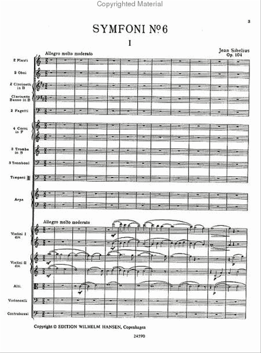 Symphony No. 6 Op. 104 Orchestra scores gallery preview page 2