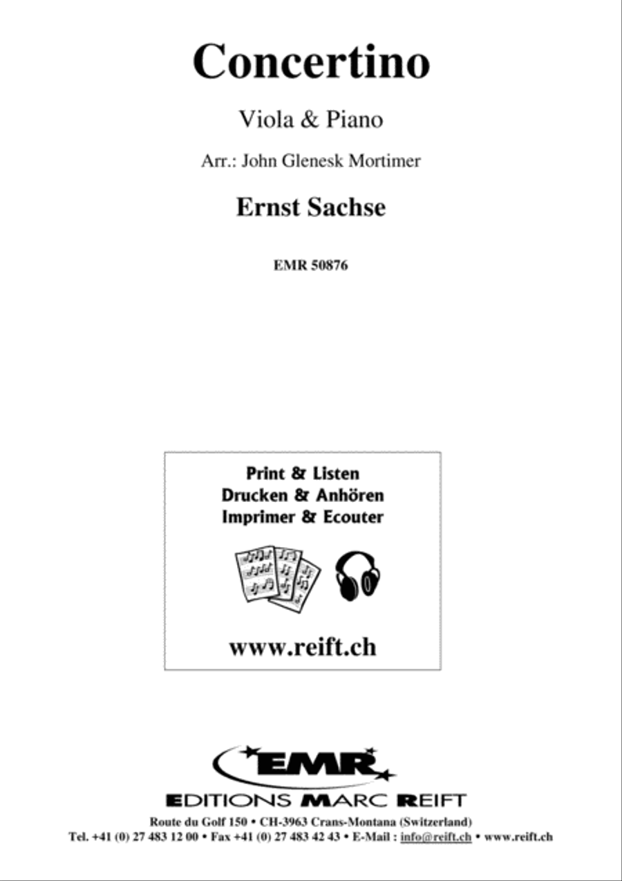 Concertino Piano Accompaniment scores gallery preview page 2