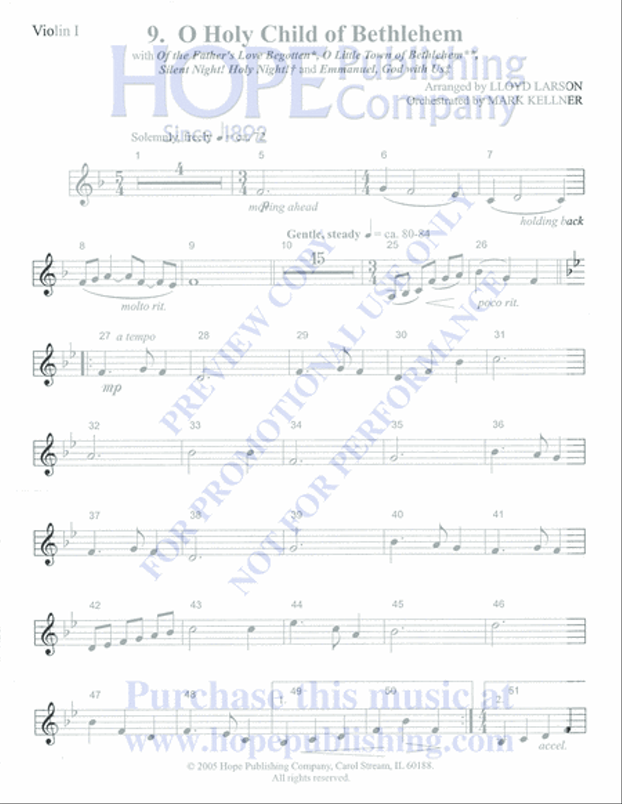 Emmanuel Emmanuel Orchestra scores gallery preview page 319