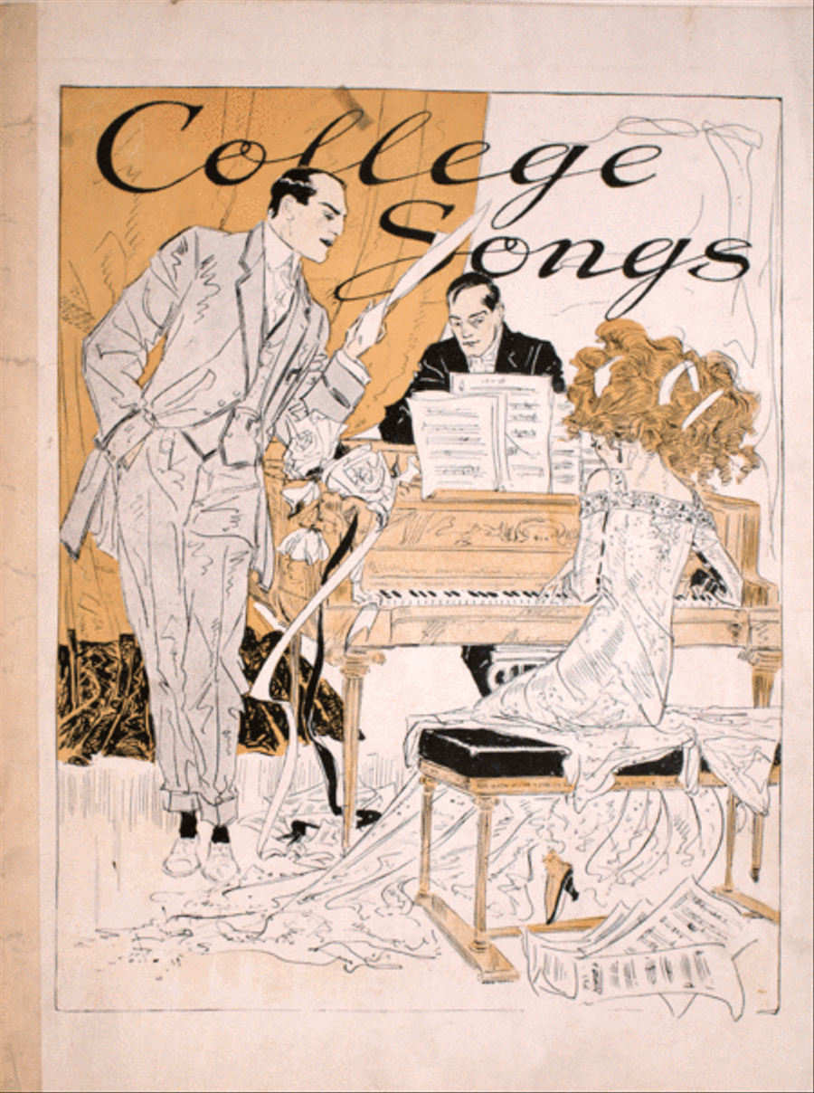 College Songs Lute scores gallery preview page 1