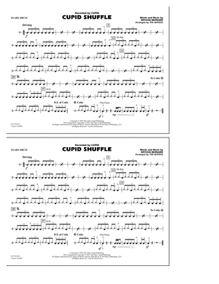 Cupid Shuffle - Snare Drum