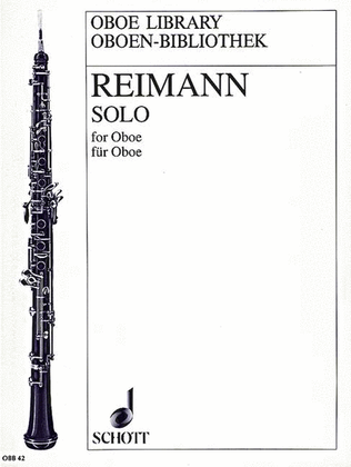 Book cover for Solo for Oboe