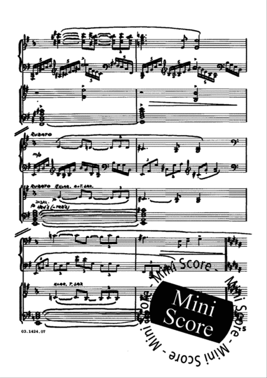 Warsaw Concerto Warsaw Concerto Concert Band scores gallery preview page 9