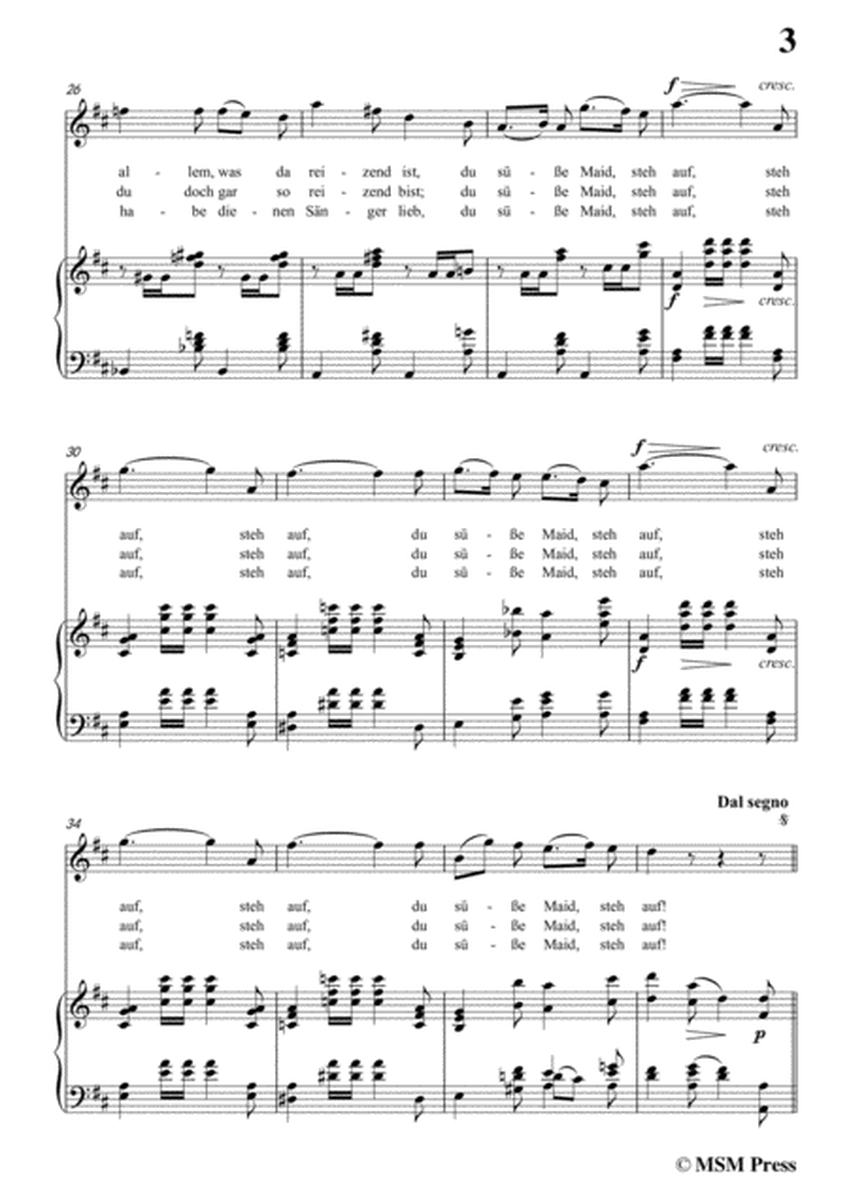 Schubert-Ständchen(Serenade),D.889,in D Major,for Voice&Piano image number null