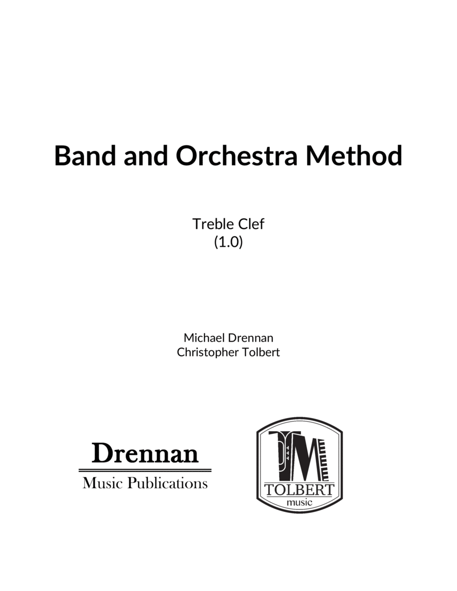 Tolbert Music Band and Orchestra Method Chamber Orchestra scores gallery preview page 1