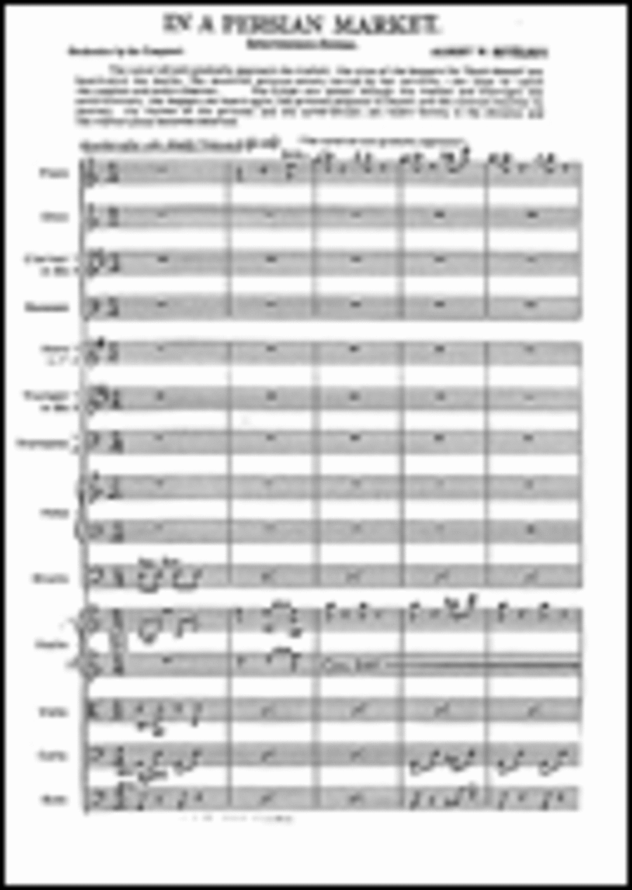 Albert Ketelbey: In A Persian Market (Score/Parts)