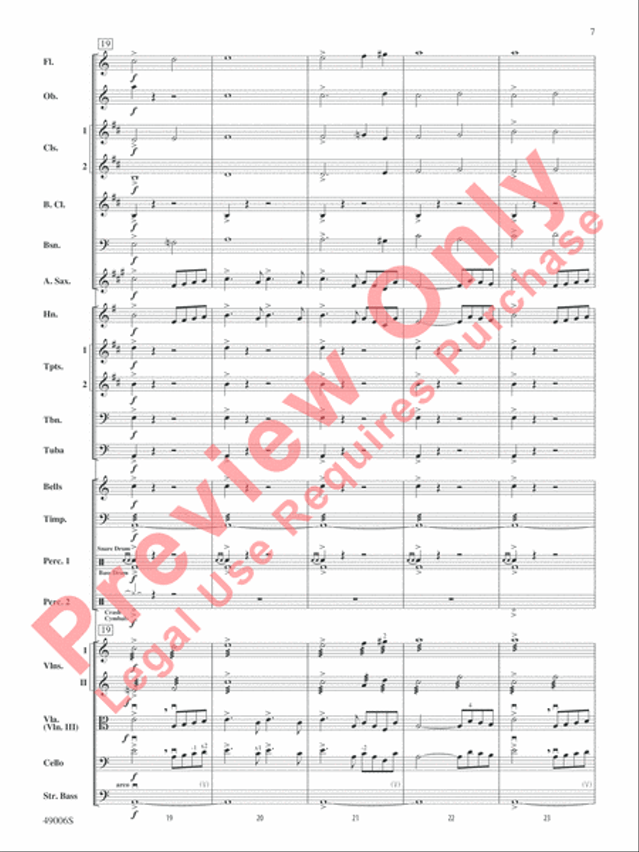 Swan Lake Full Orchestra scores gallery preview page 8
