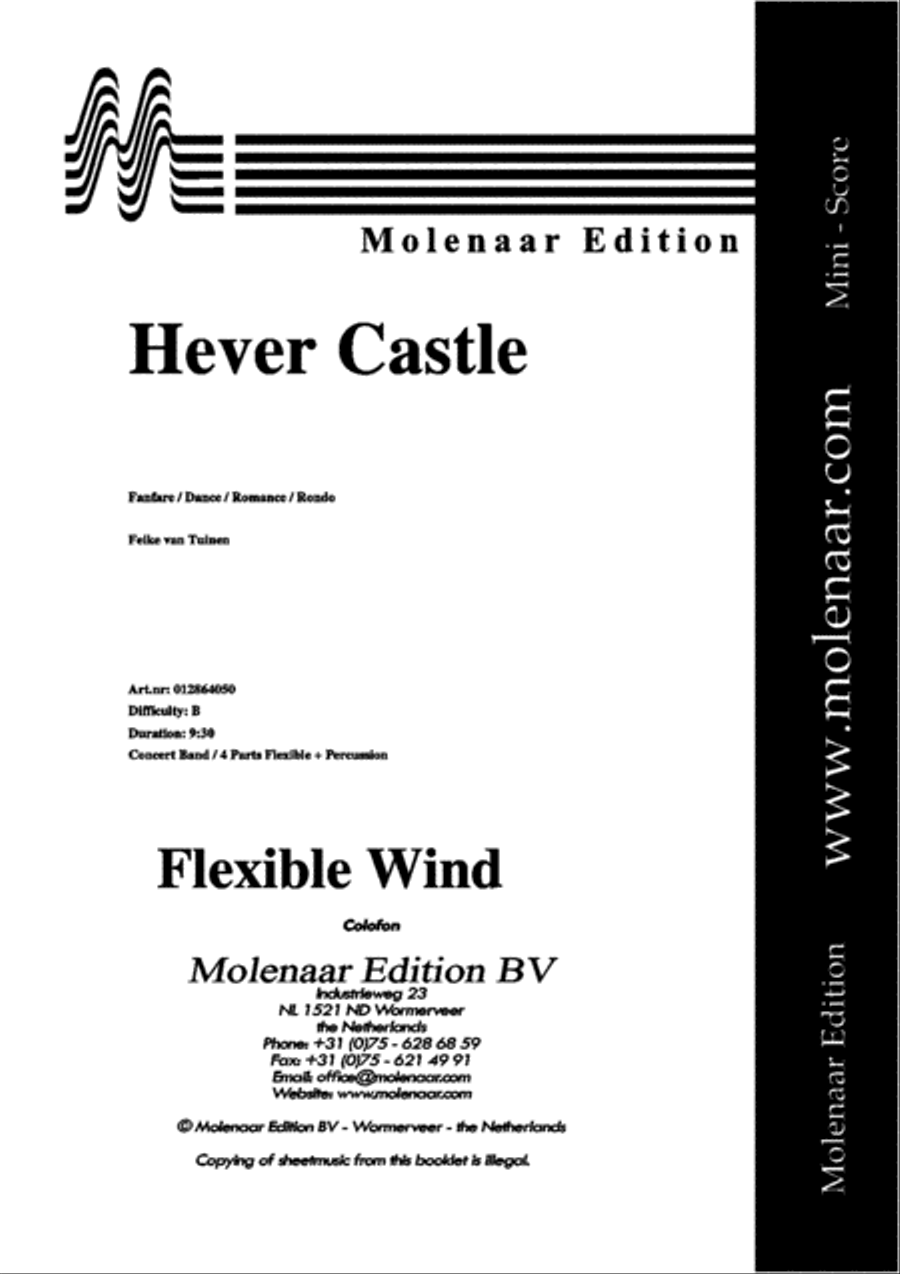 Hever Castle Concert Band scores gallery preview page 2