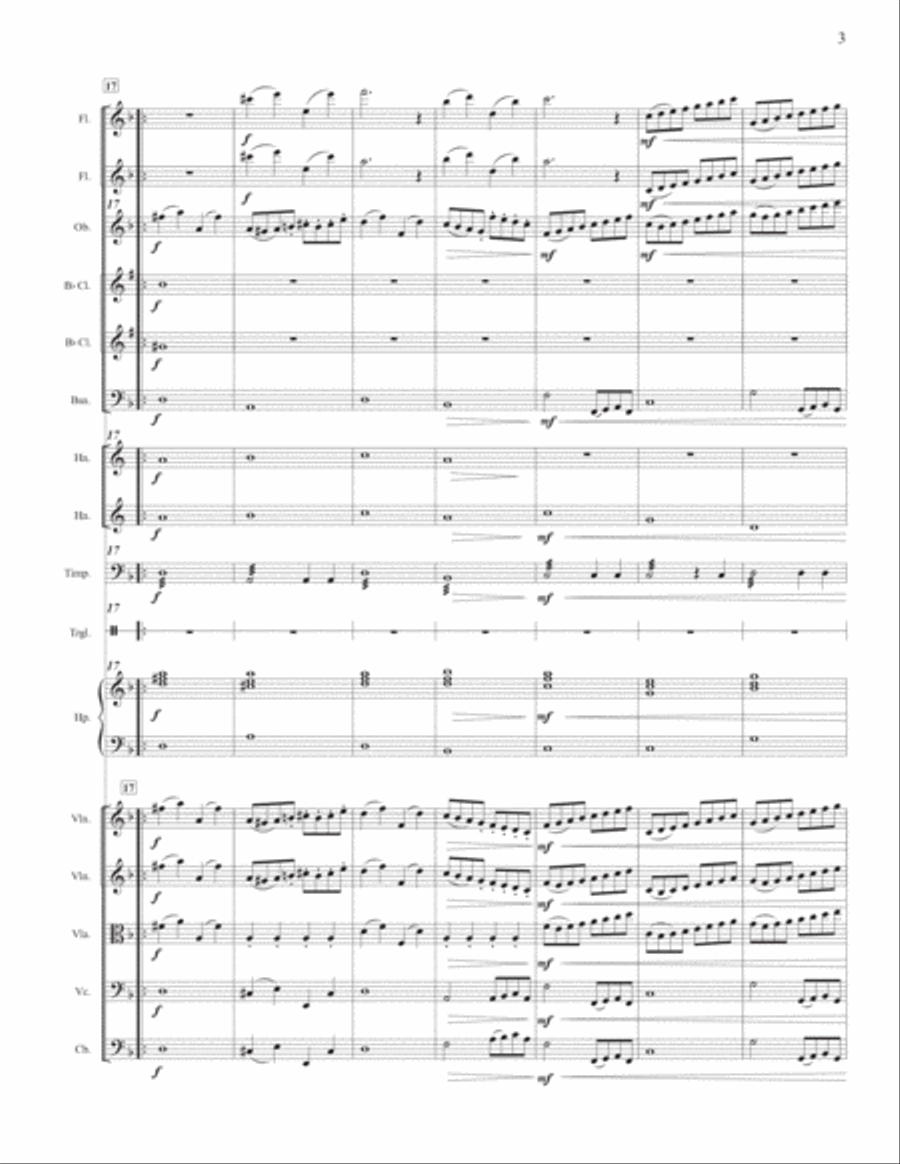 Petite Sinfonietta For a Monday Afternoon Chamber Orchestra scores gallery preview page 4