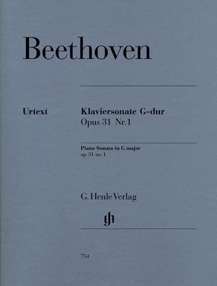 Book cover for Piano Sonata No. 16 in G Major Op. 31