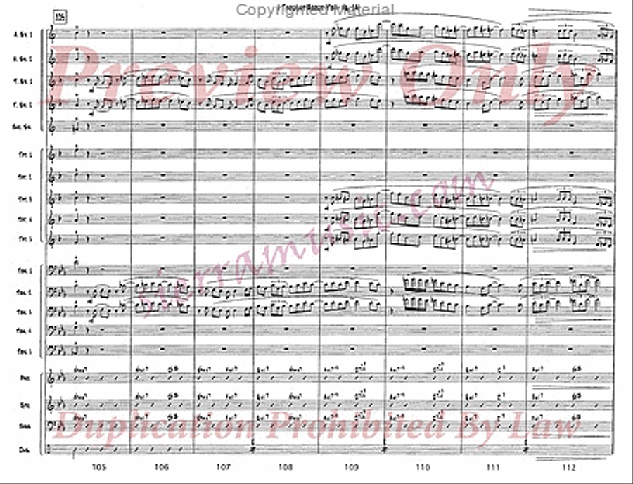 I Thought About You I Thought About You Jazz Ensemble scores gallery preview page 15