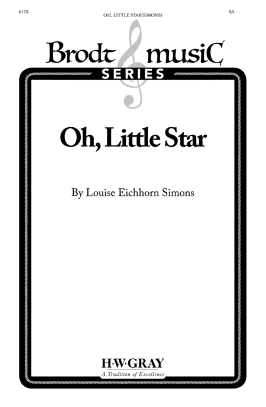 Oh, Little Star 2-Part scores gallery preview page 1