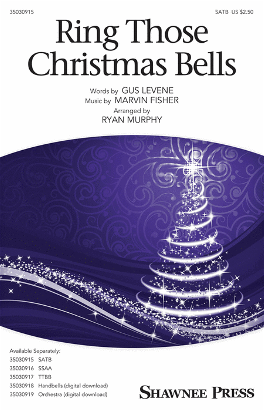 Ring Those Christmas Bells 4-Part scores gallery preview page 1