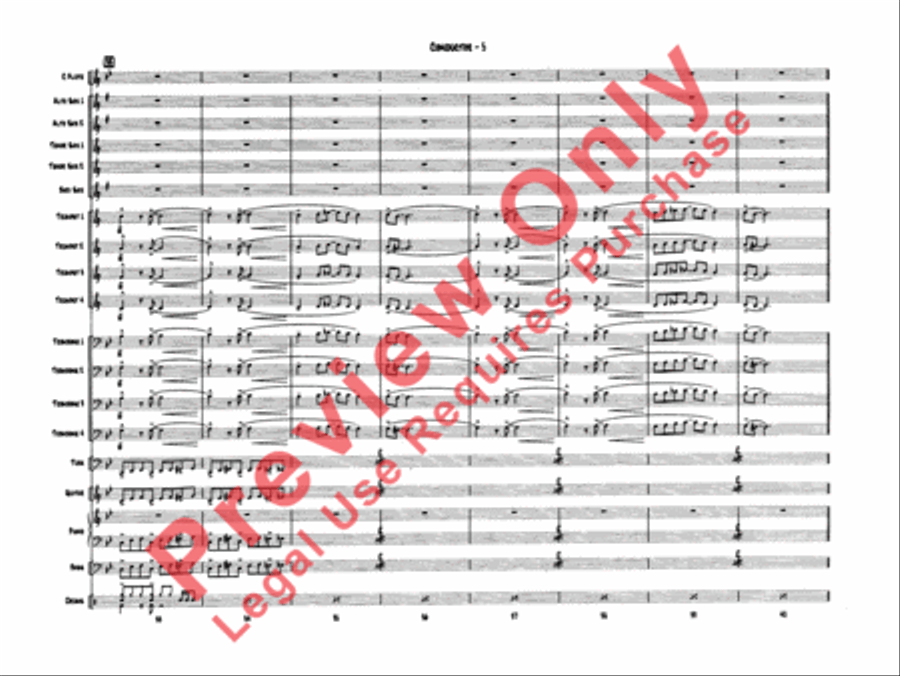 Channel One Suite Jazz Ensemble scores gallery preview page 8