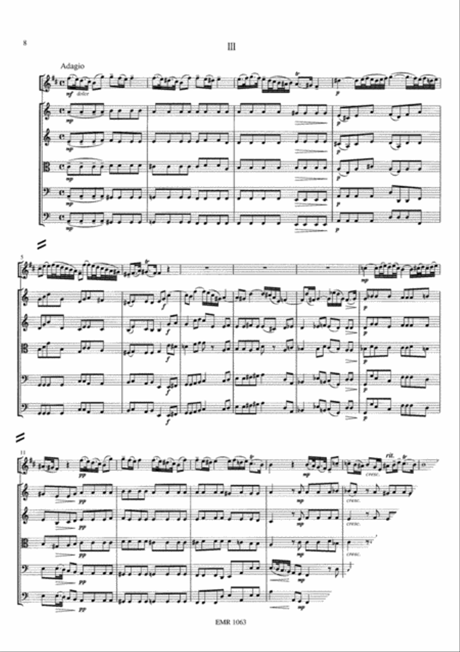 Konzert C-Dur String Orchestra scores gallery preview page 5