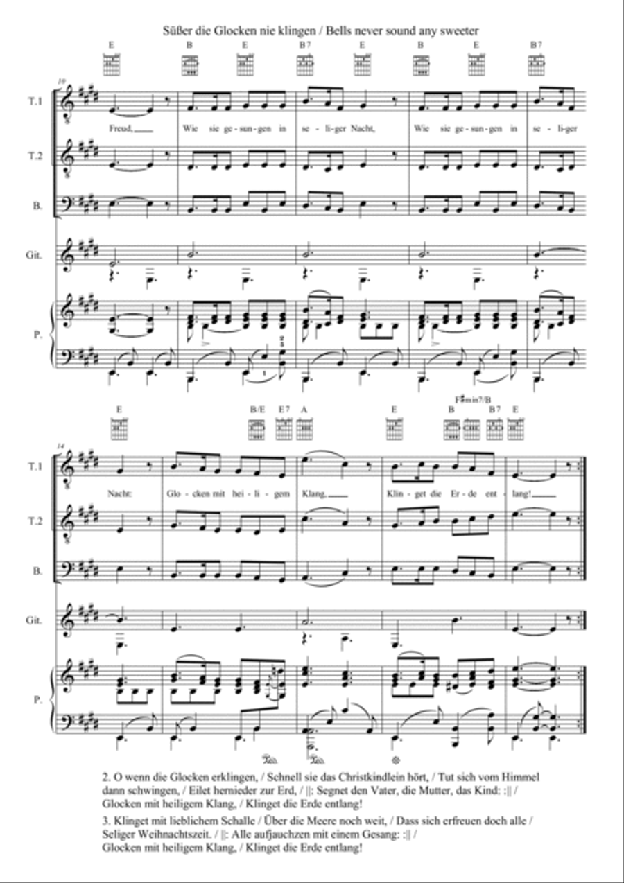 Bells Never Sound Any Sweeter TTBB scores gallery preview page 2