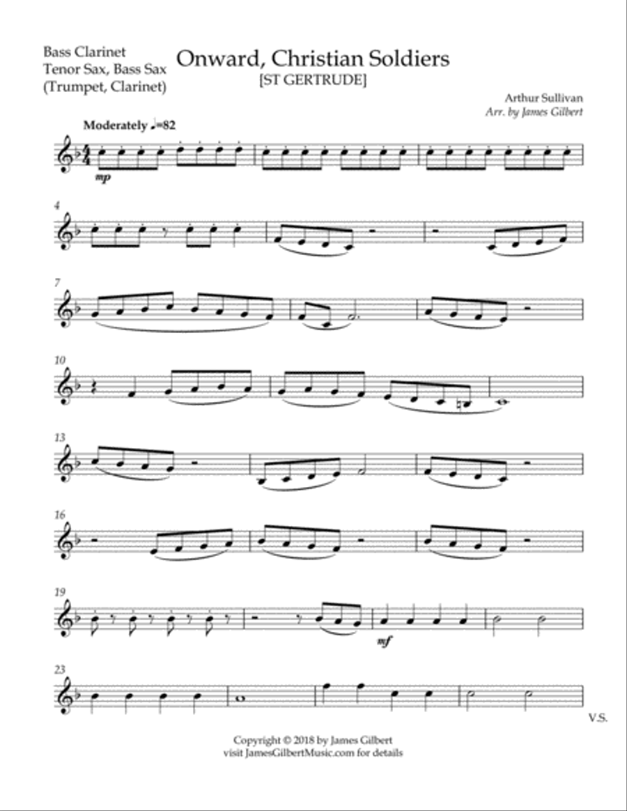 Onward, Christian Soldiers (Any Size Orchestra Series) Small Ensemble scores gallery preview page 4