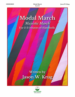 Modal March for 2-3 octaves of handbells (Digital Site License)