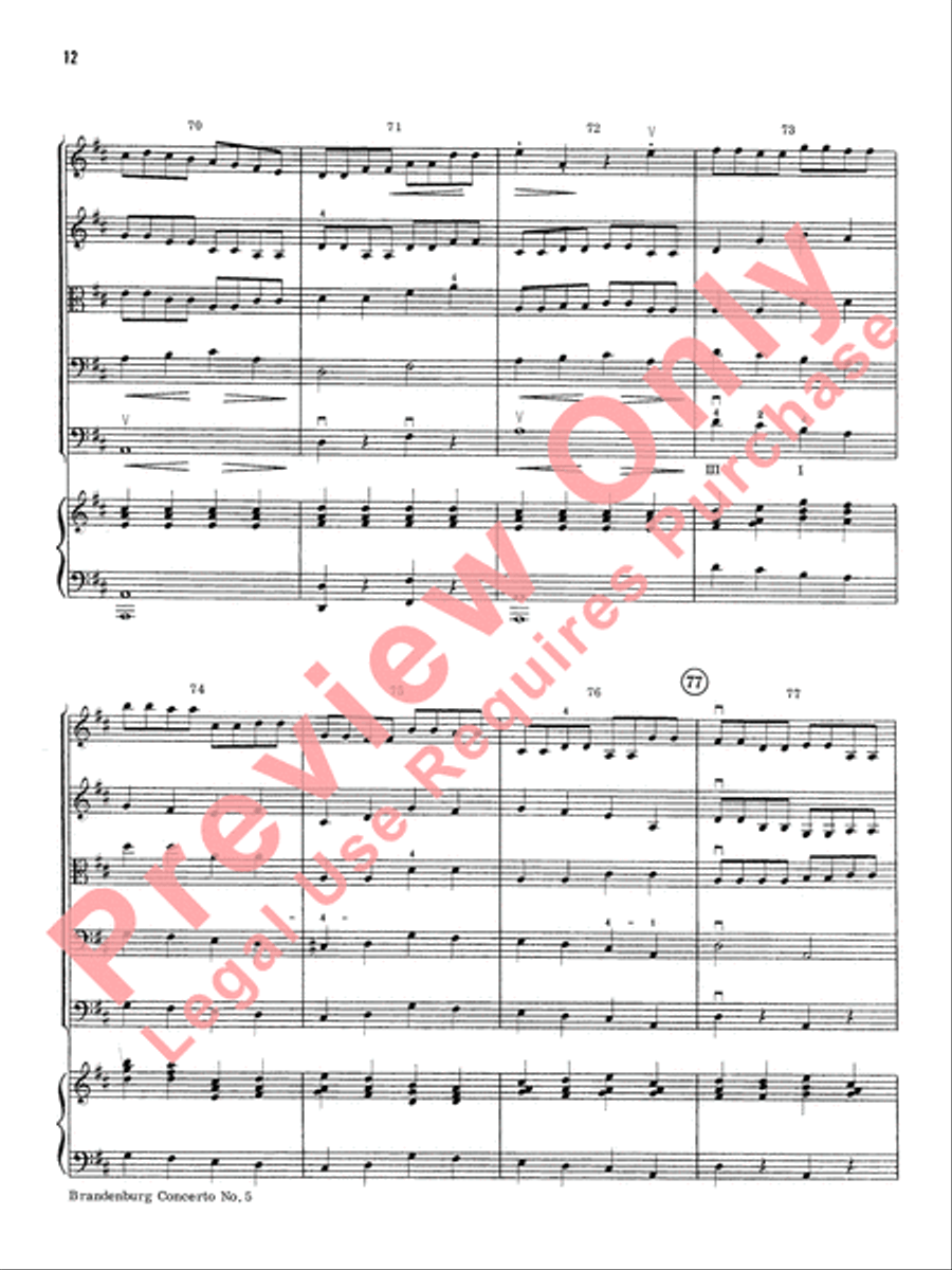 Brandenburg Concerto No. 5