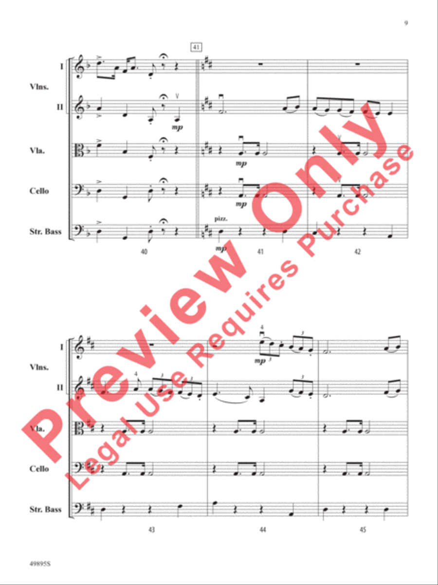 Intermezzo String Orchestra scores gallery preview page 10